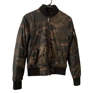 Guess Camo Bomber Jacket